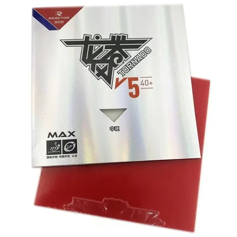 Table Tennis Net Set - Reactor TORNADO V5 Sticky Loop Tafeltennisrubber