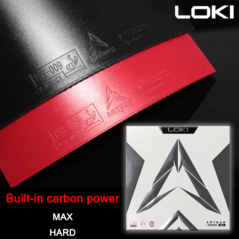 Table Tennis Loki - LOKI ARTHUR EUROPE DIAMOND Tafeltennisrubberblad Niet-plakkerig