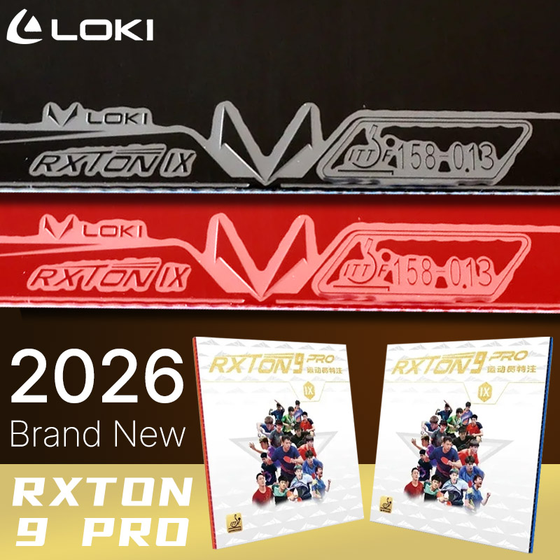 Table Tennis Loki - LOKI RXTON 9 PRO Tafeltennisrubber Speciaal