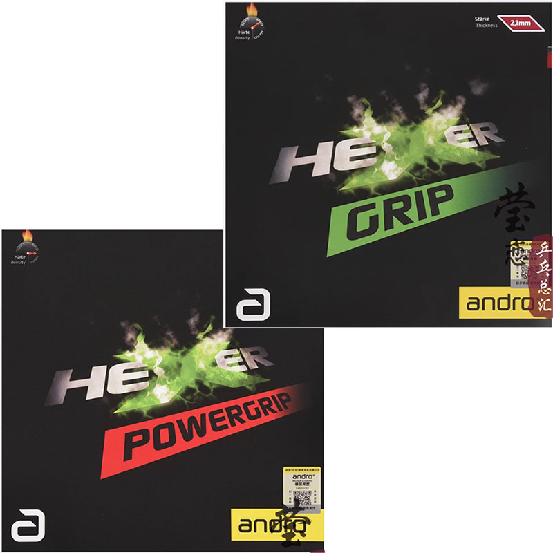Andro HEXER GRIP tafeltennisru - Table Tennis Rubber recensie en prijs