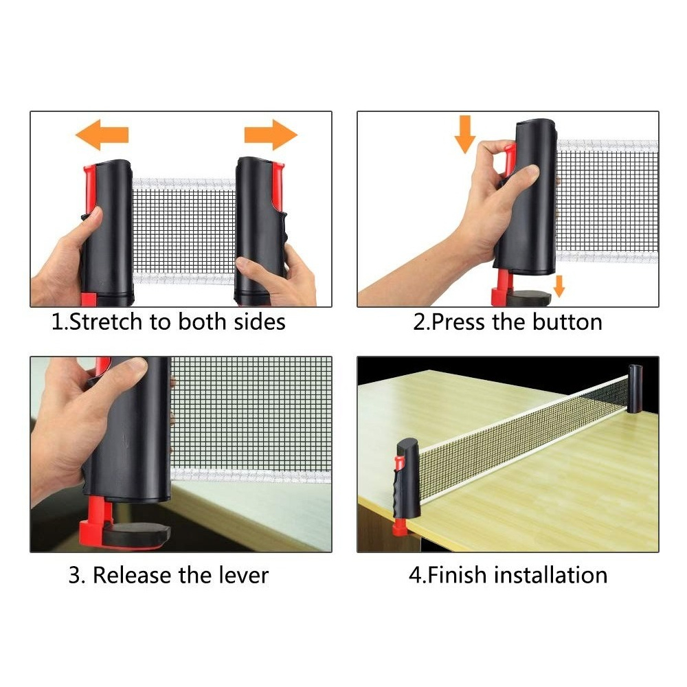 Tafeltennisnet Pingpongrek Int - Table Tennis Net Set recensie en prijs