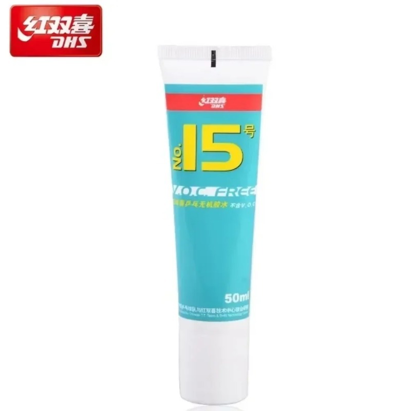 DHS No.15 VOC-vrije lijm 50/98 - Table Tennis Xiom recensie en prijs